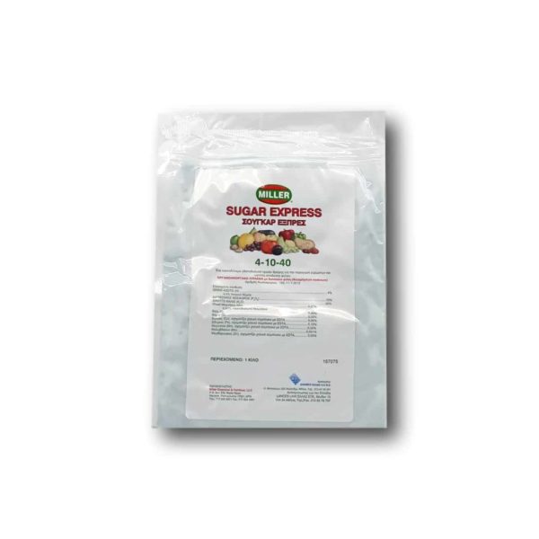 Κρυσταλλικό Λίπασμα Sugar Express 4-10-40 | 1kg