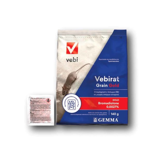 Ποντικοφάρμακο Vebirat Grain Gold | 140gr