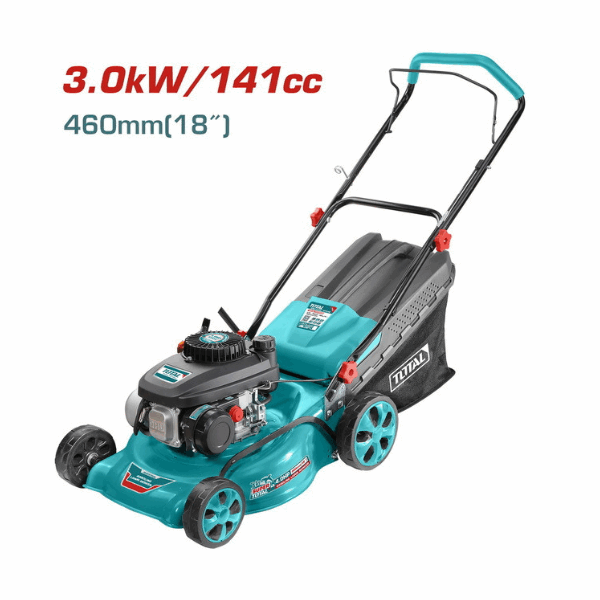 Total Μηχανή Γκαζόν Βενζινοκίνητη Χειροκίνητη 4HP TGT141181 | 1 τμχ