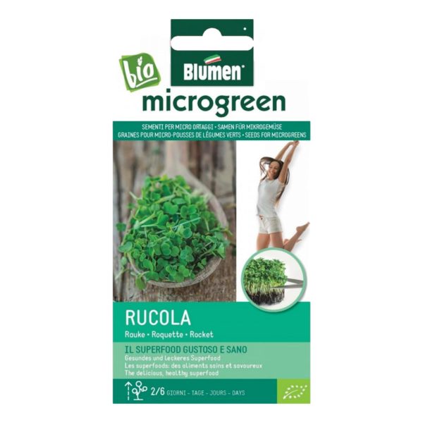Σπόροι Για Microgreens Ρόκα Rucola | 40 gr
