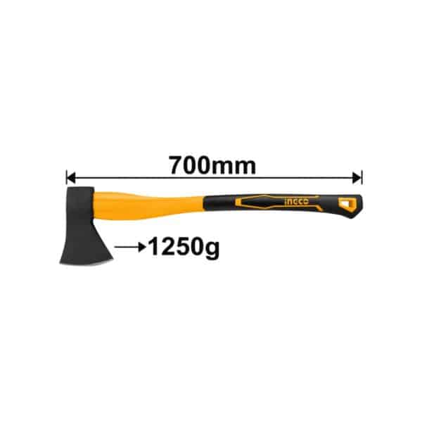 Ingco Τσεκούρι Σφυρήλατο 1250g HAX02012508-e-geoprostasia.gr