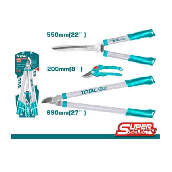 Total Σετ Ψαλίδια Κλάδου Super Select THT1578033-e-geoprostasia.gr