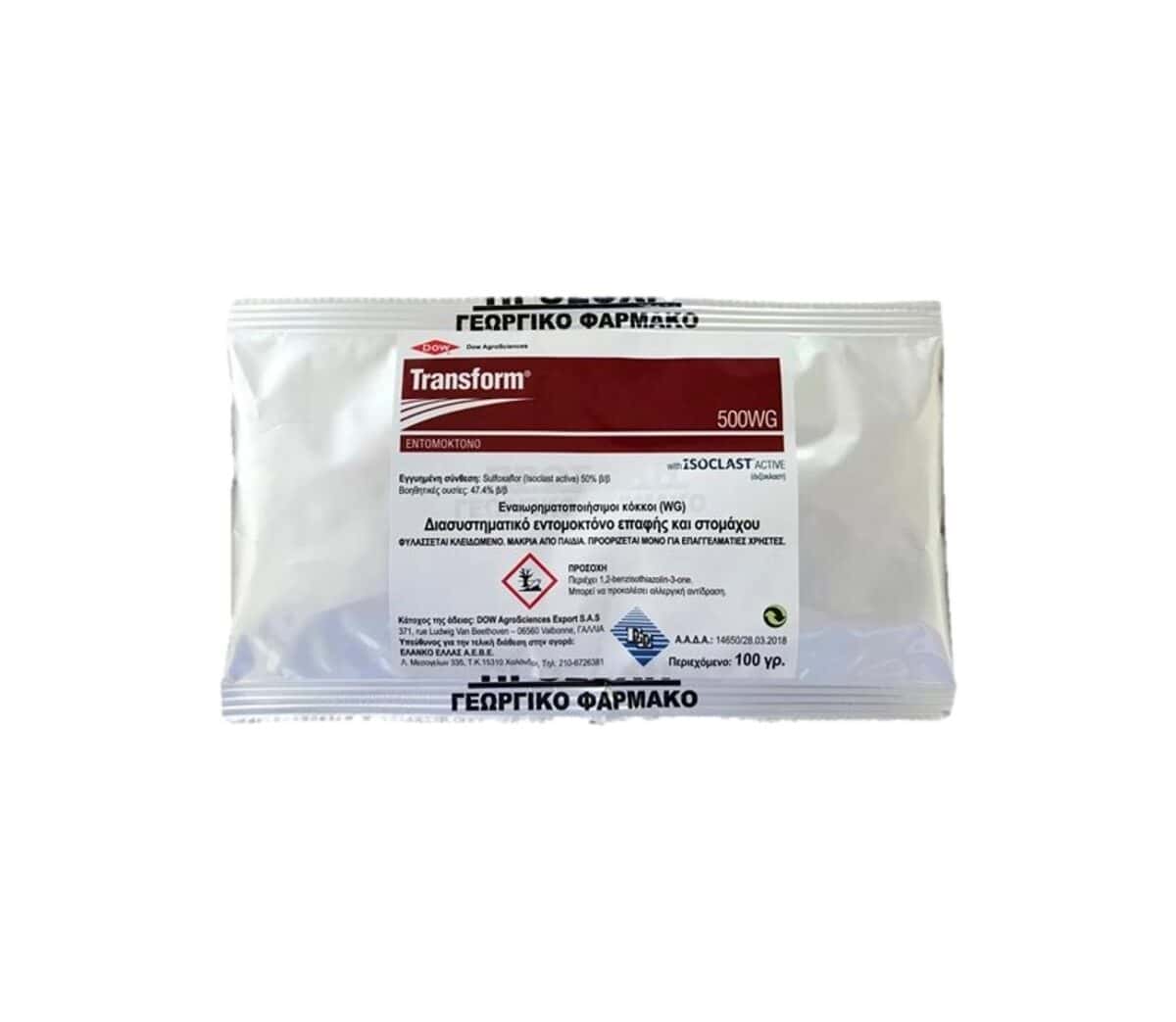 Εντομοκτόνο Transform 500WG 100gr