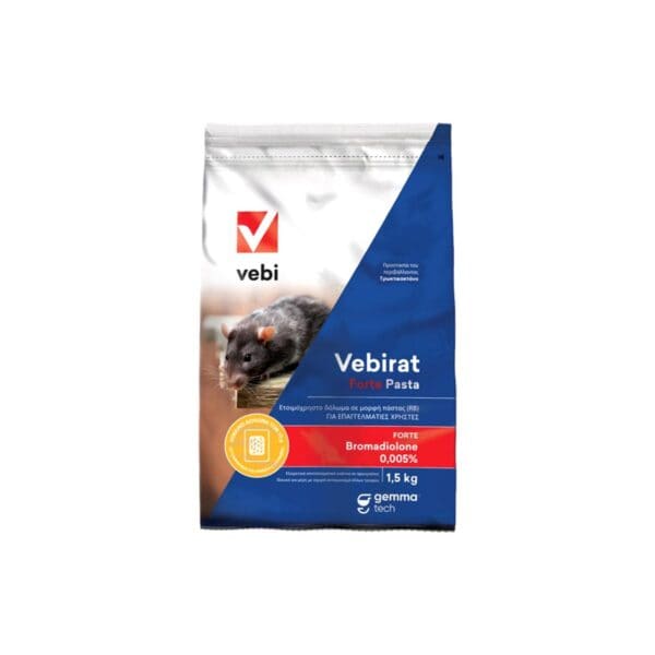 Ποντικοφάρμακο Vebirat Pasta RB | 1,5kg