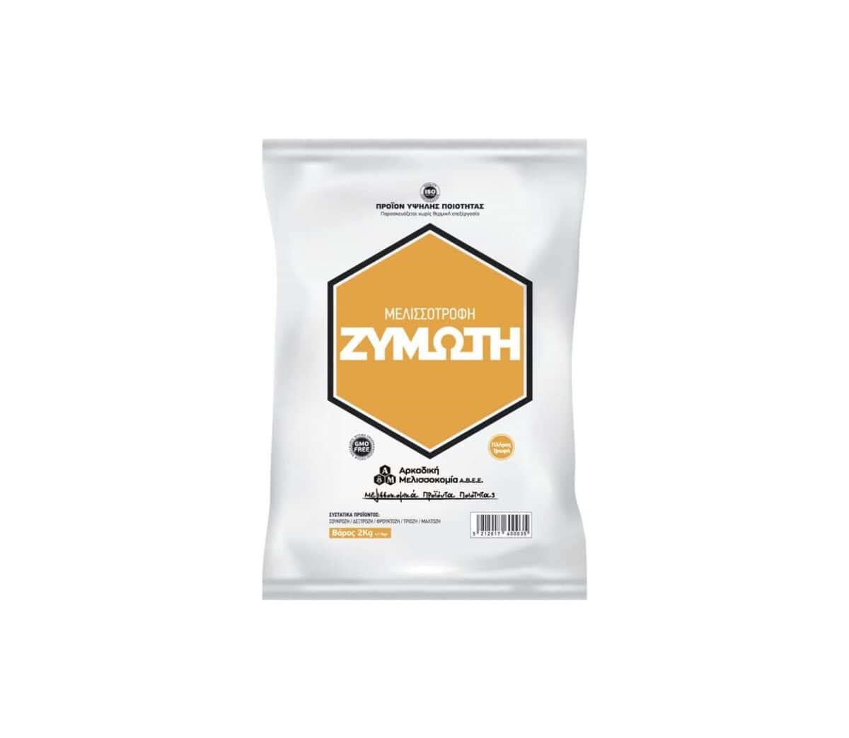 Ζυμωτή Τροφή Μελισσών Συσκευασία 2kg