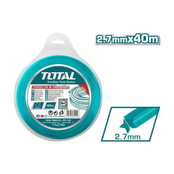Μεσινέζα Total Star Dual Power 2,7mmx40m TTL2740 | 1τμχ