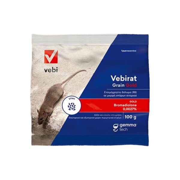 Ποντικοφάρμακο Vebirat Grain Gold | 100gr