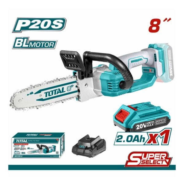 Αλυσοπρίονο Total Μπαταρίας LI-ION 20V/ 2Ah TGSLI20851 | 1τμχ