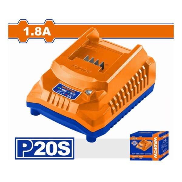 Φορτιστής Μπαταρίας Λιθίου Wadfow Li-ion 20V/1.5Ah/2Ah/3Ah/4Ah/5Ah (WFCP518)