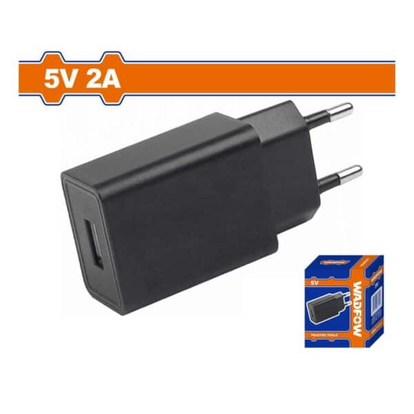Φορτιστής Μπαταρίας Λιθίου Wadfow Li-ion USB 5V/2A Type C (WFCT552)