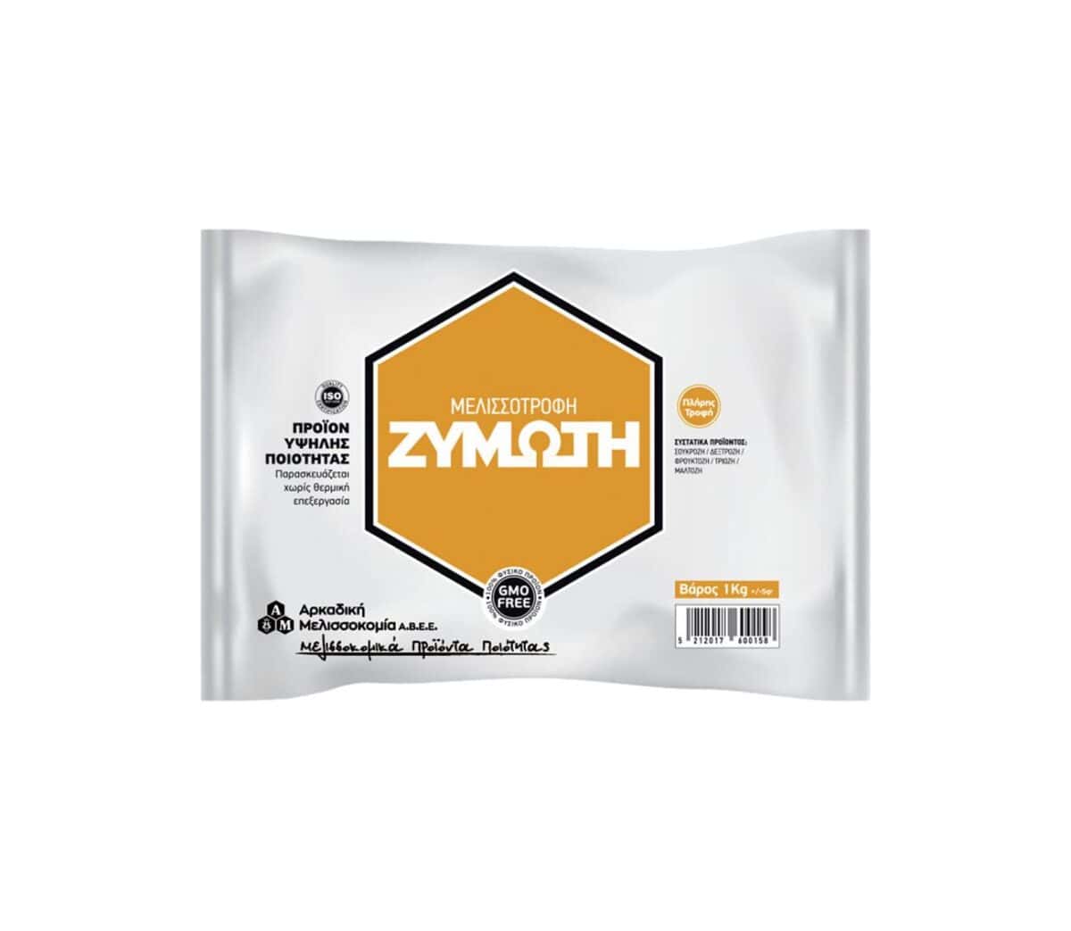Ζυμωτή Τροφή Μελισσών Συσκευασία 1kg