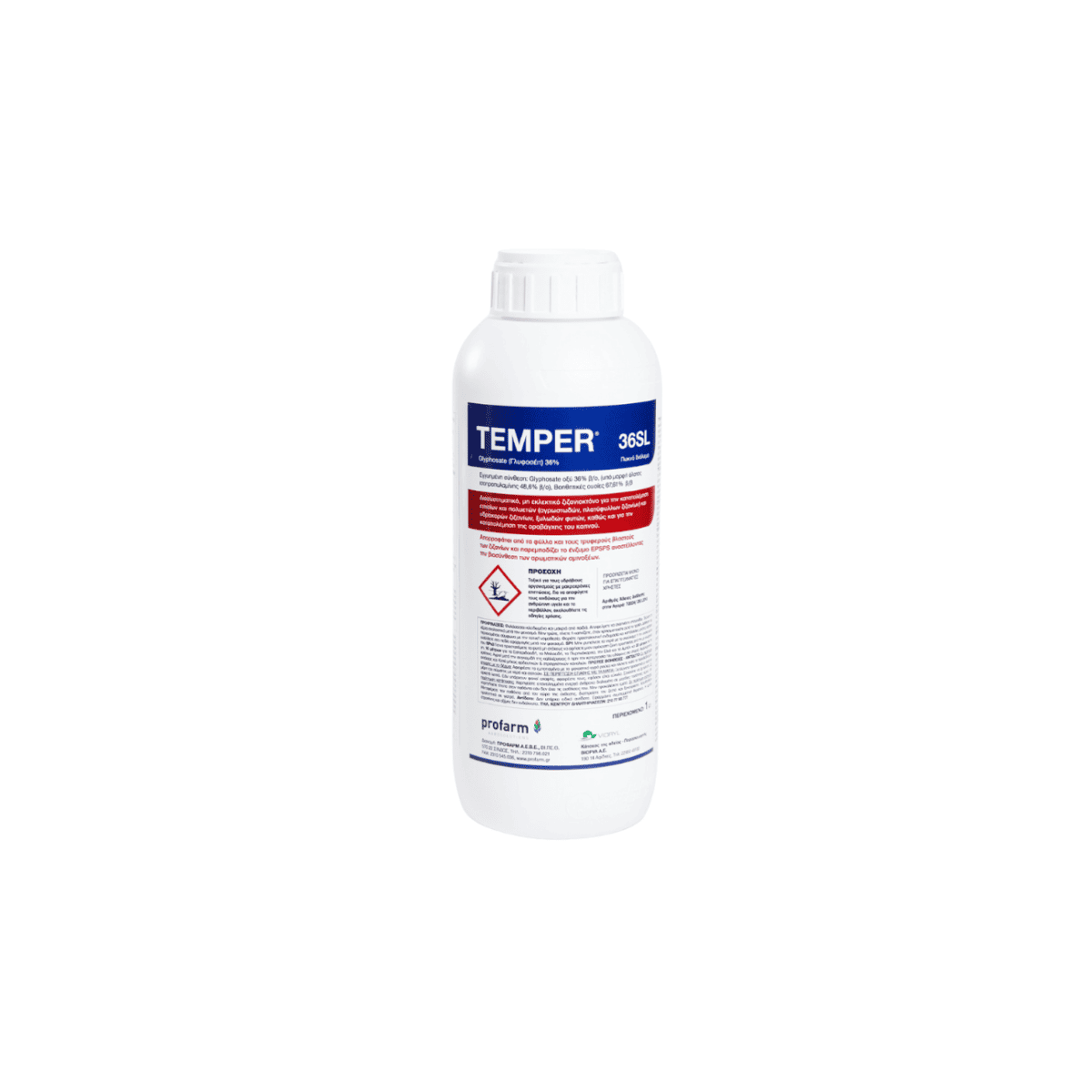 Ζιζανιοκτόνο Temper 36SL | 1lt
