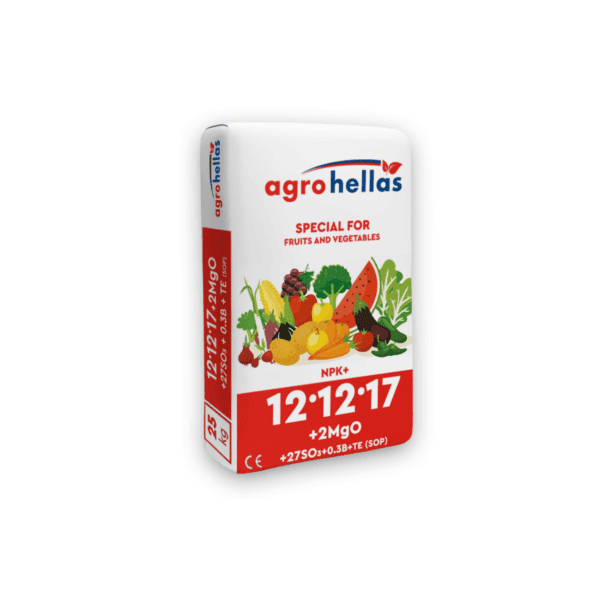Λίπασμα Agrohellas 12-12-17 (SOP) | 25kg