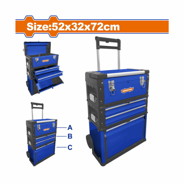Wadfow Εργαλειοφόρος Trolley 520 Χ 320 Χ 720mm (WTB6A72)