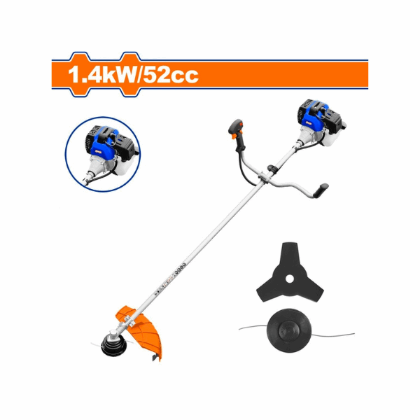 Wadfow Θαμνοκοπτικό Βενζινοκίνητο 52cc/2.2HP (WGM1552)