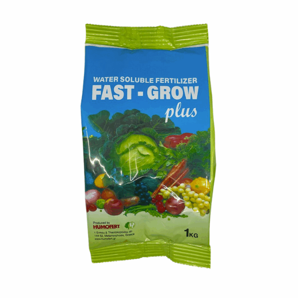 Κρυσταλλικό Λίπασμα Fast Grow Plus 6-12-36+2MgO | 1kg